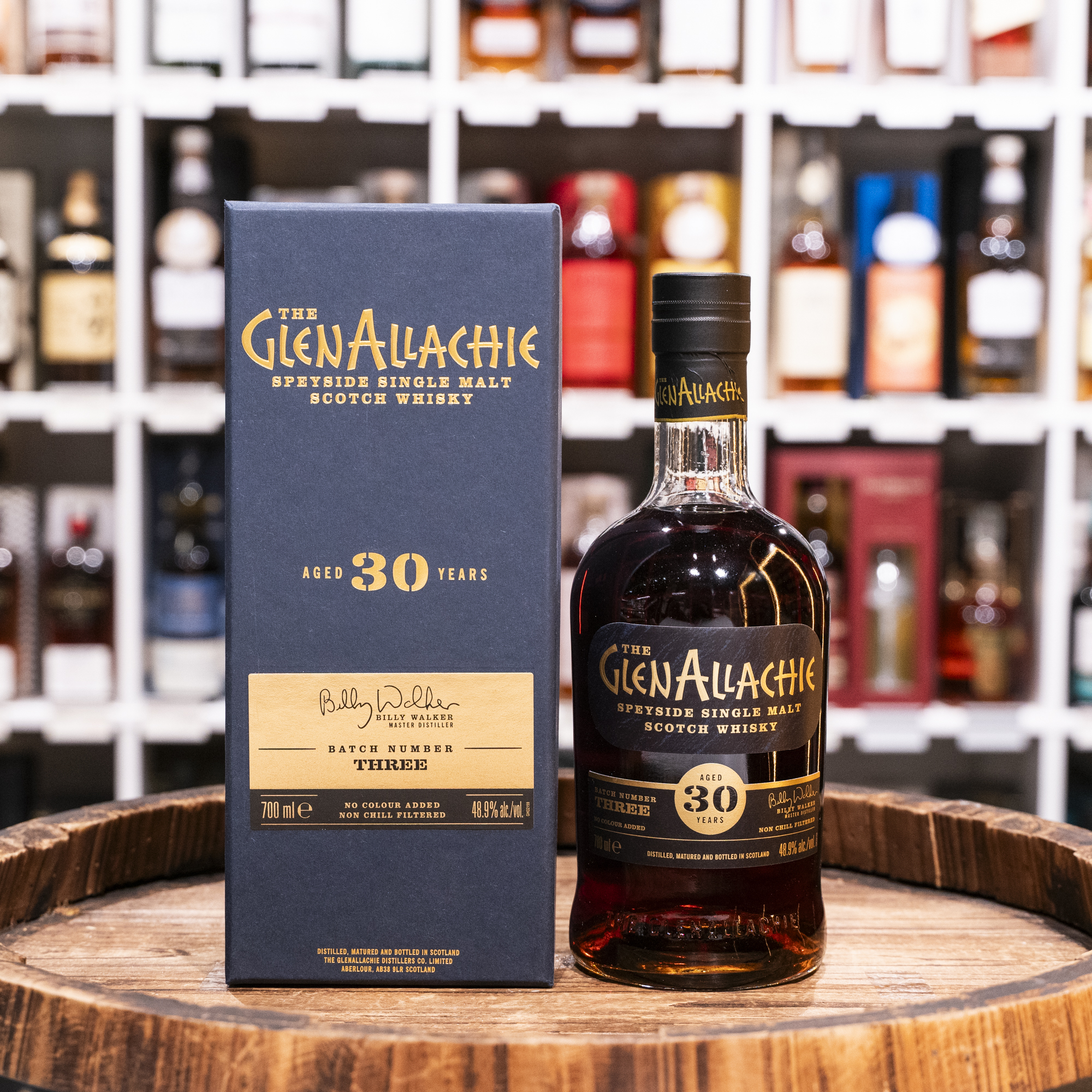 GlenAllachie 30 Year Old Single Malt Scotch Whisky (Batch 3)