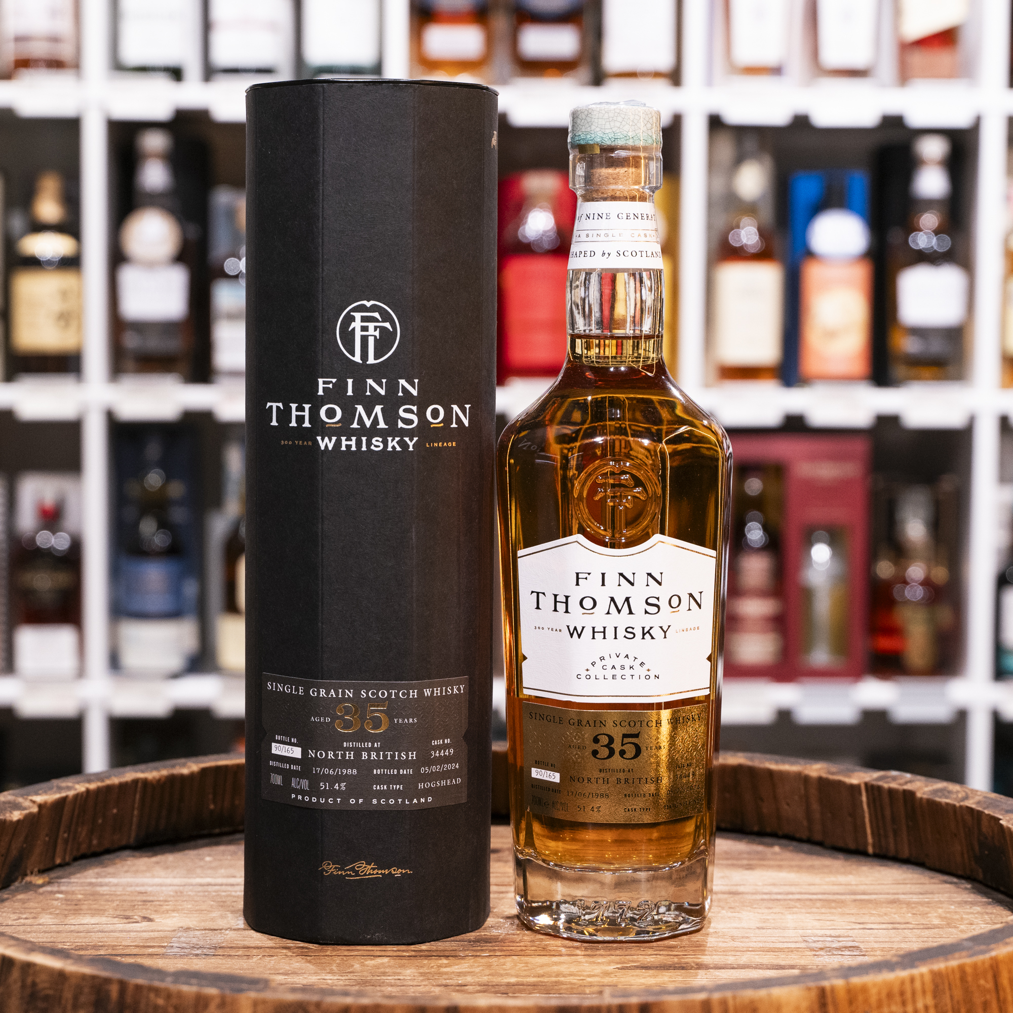 Finn Thomson North British 35 Years Old 51.4%alc