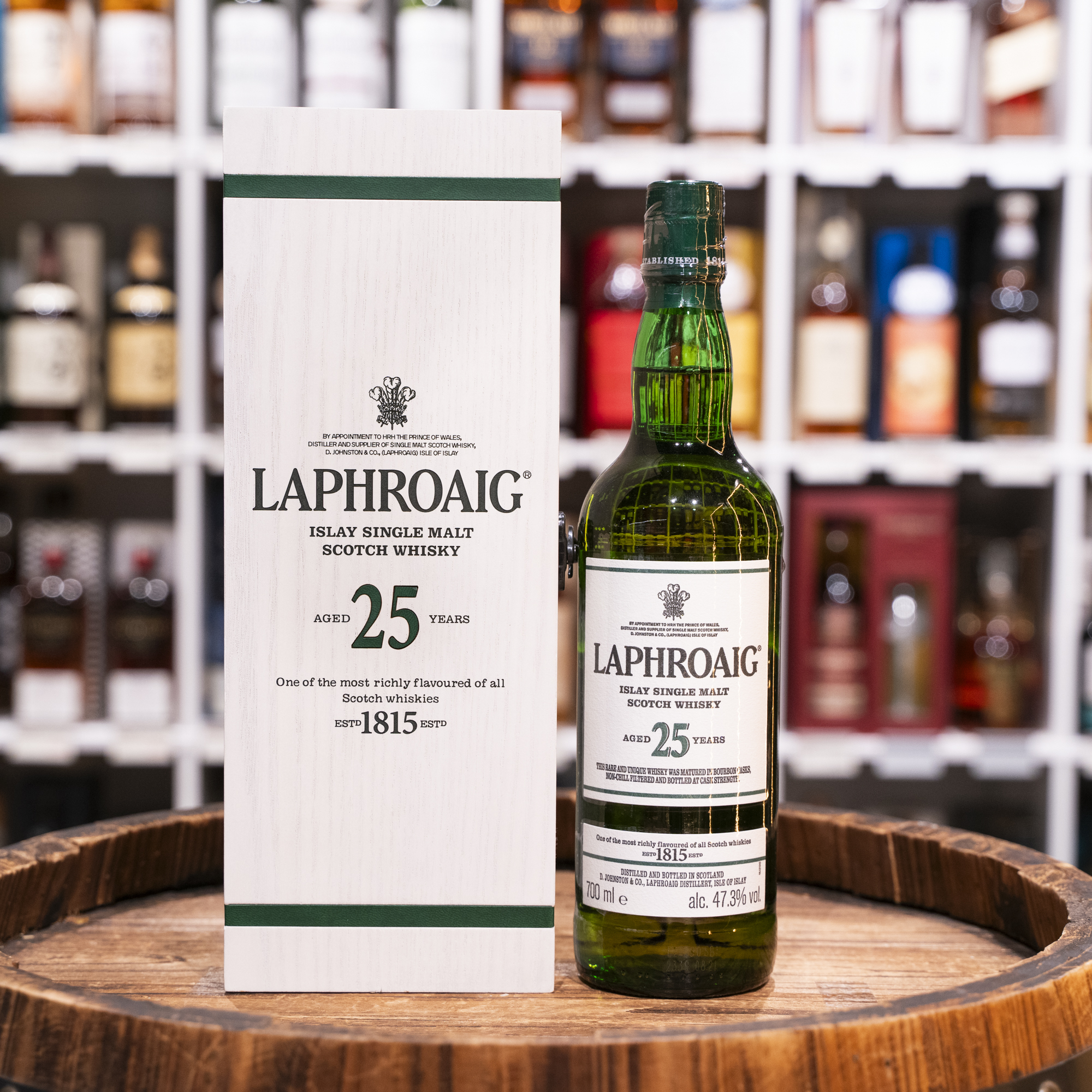 Laphroaig 25 Year Old Cask Strength Single Malt Scotch Whisky 2023 Edition