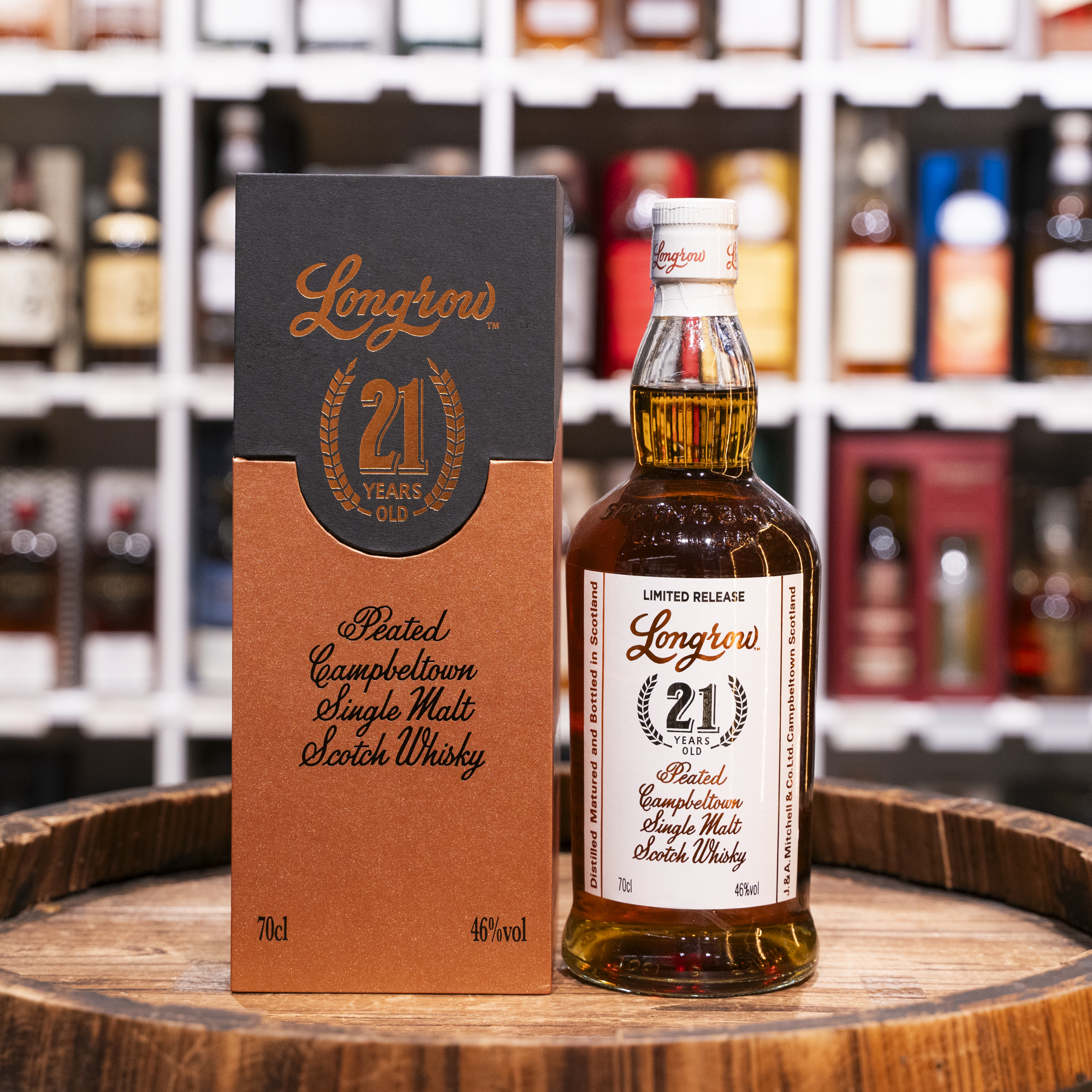 Longrow 21 Years Old Single Malt Whisky (700ml)