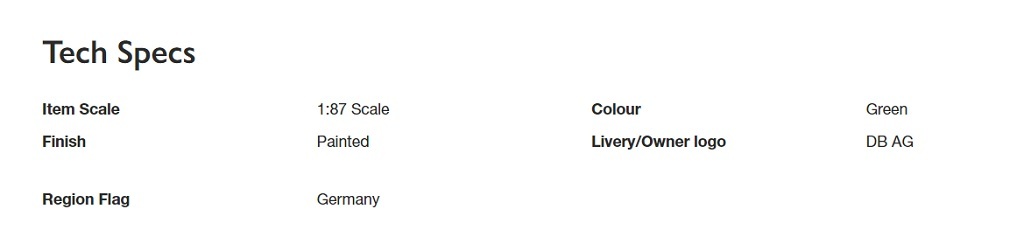 Rivarossi HR2970D HO規 DB AG, ASF 數位柴油車