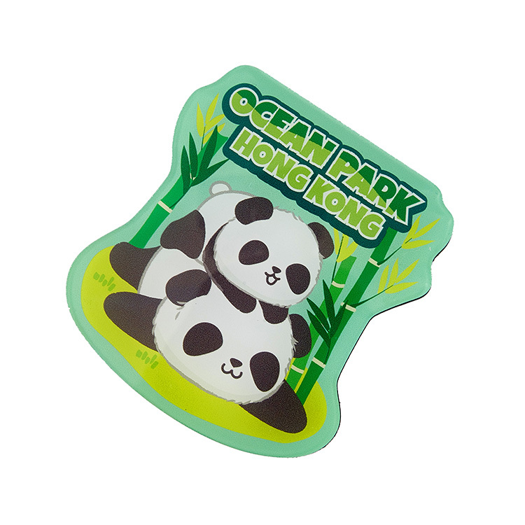 Parent & Child Panda with Bamboo Acrylic Magnet