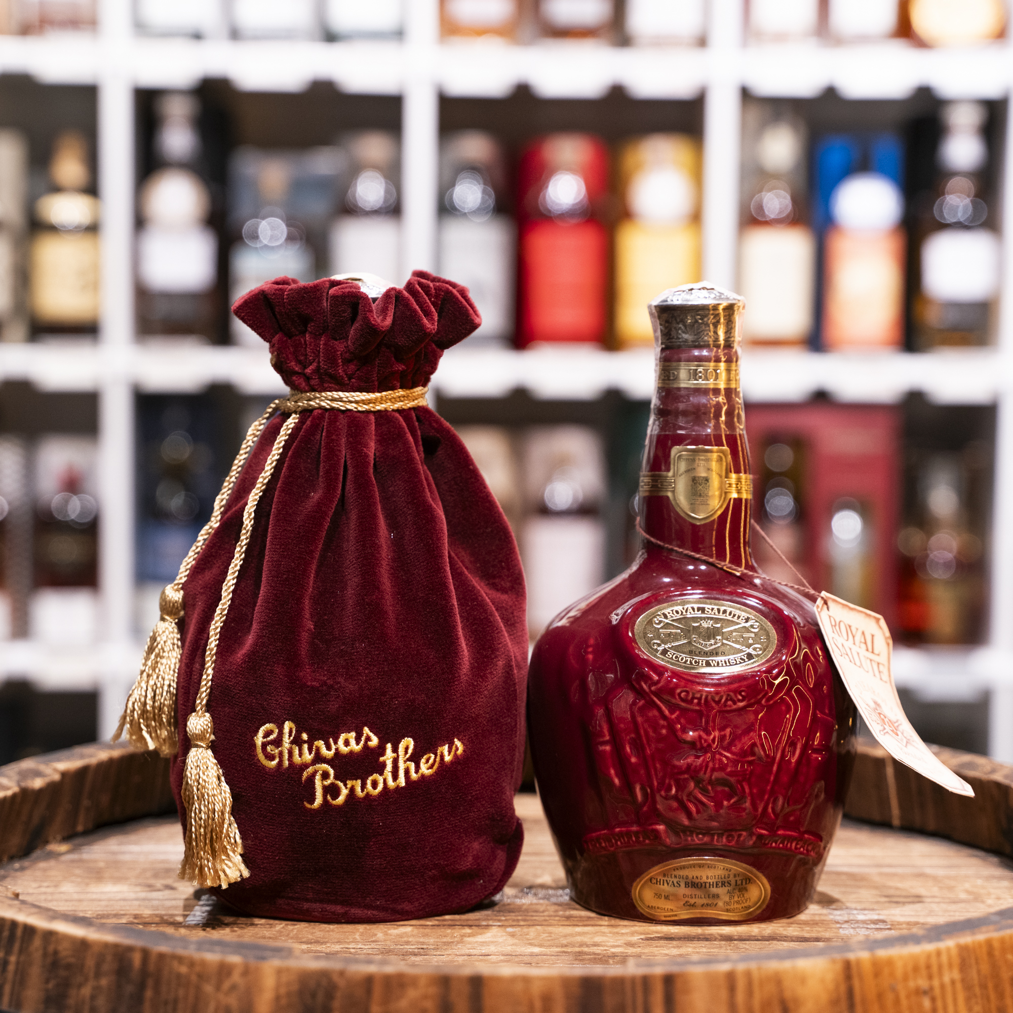 Royal Salute 21 Years Old 1980-90s Red (Ruby)