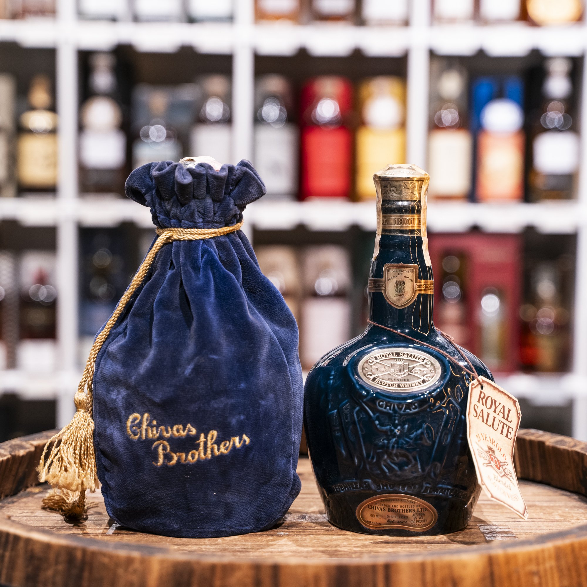 Royal Salute 21 Years Old 1980-90s Blue (Sapphire)