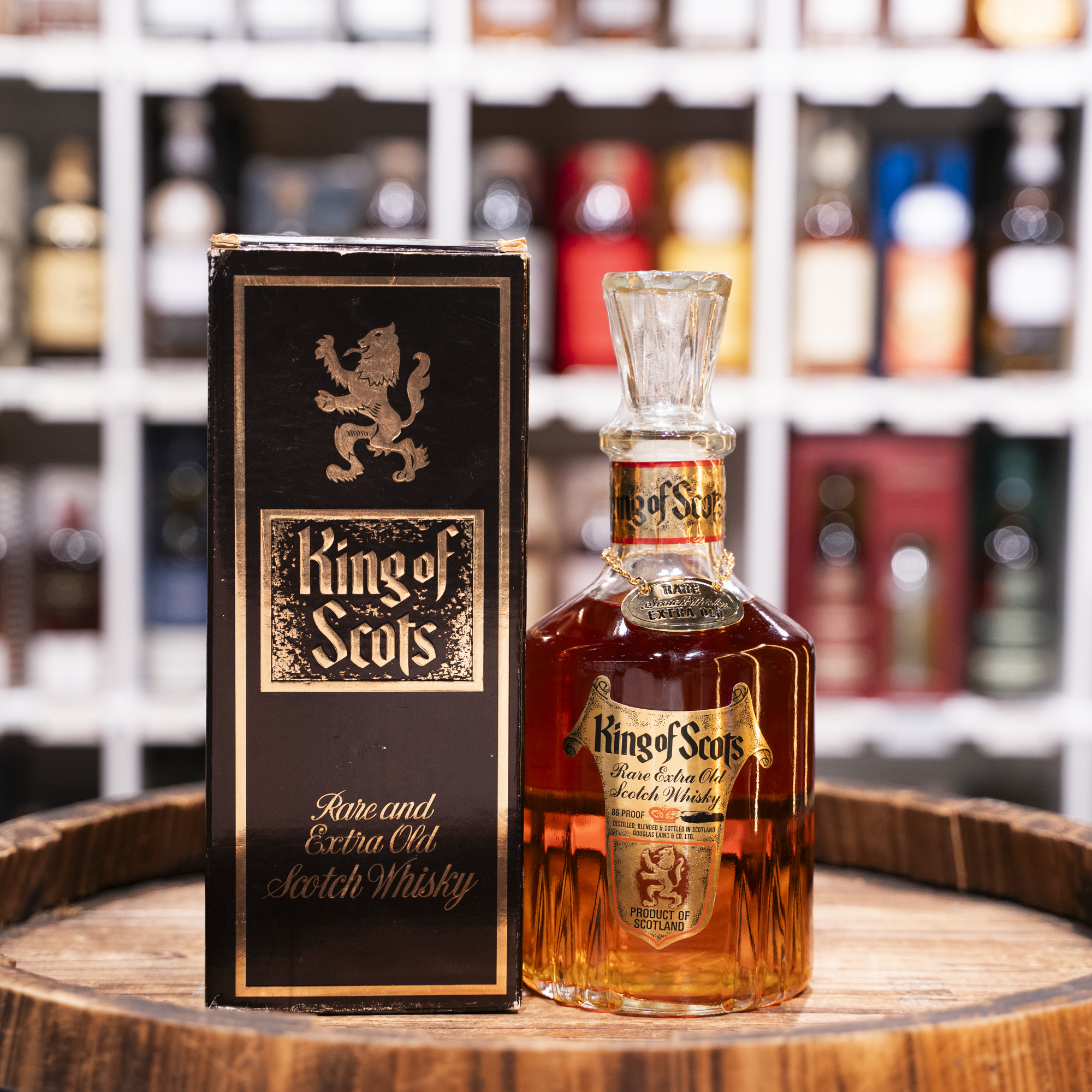 King of Scots Rare Extra Old Scotch Whisky