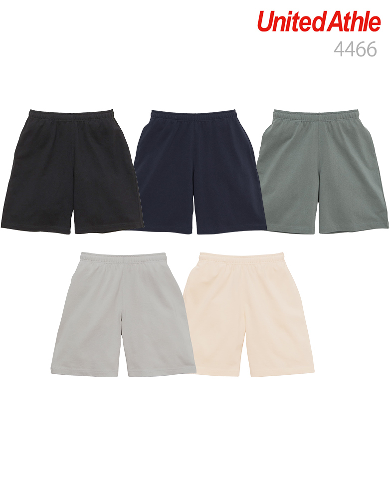 日本授權 United Athle 9.1oz. 重量級高磅數休閒棉質短褲