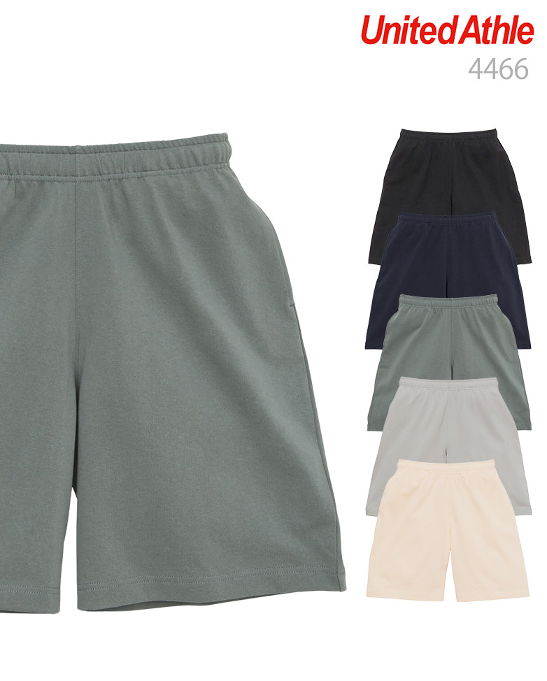 日本授權 United Athle 9.1oz. 重量級高磅數休閒棉質短褲