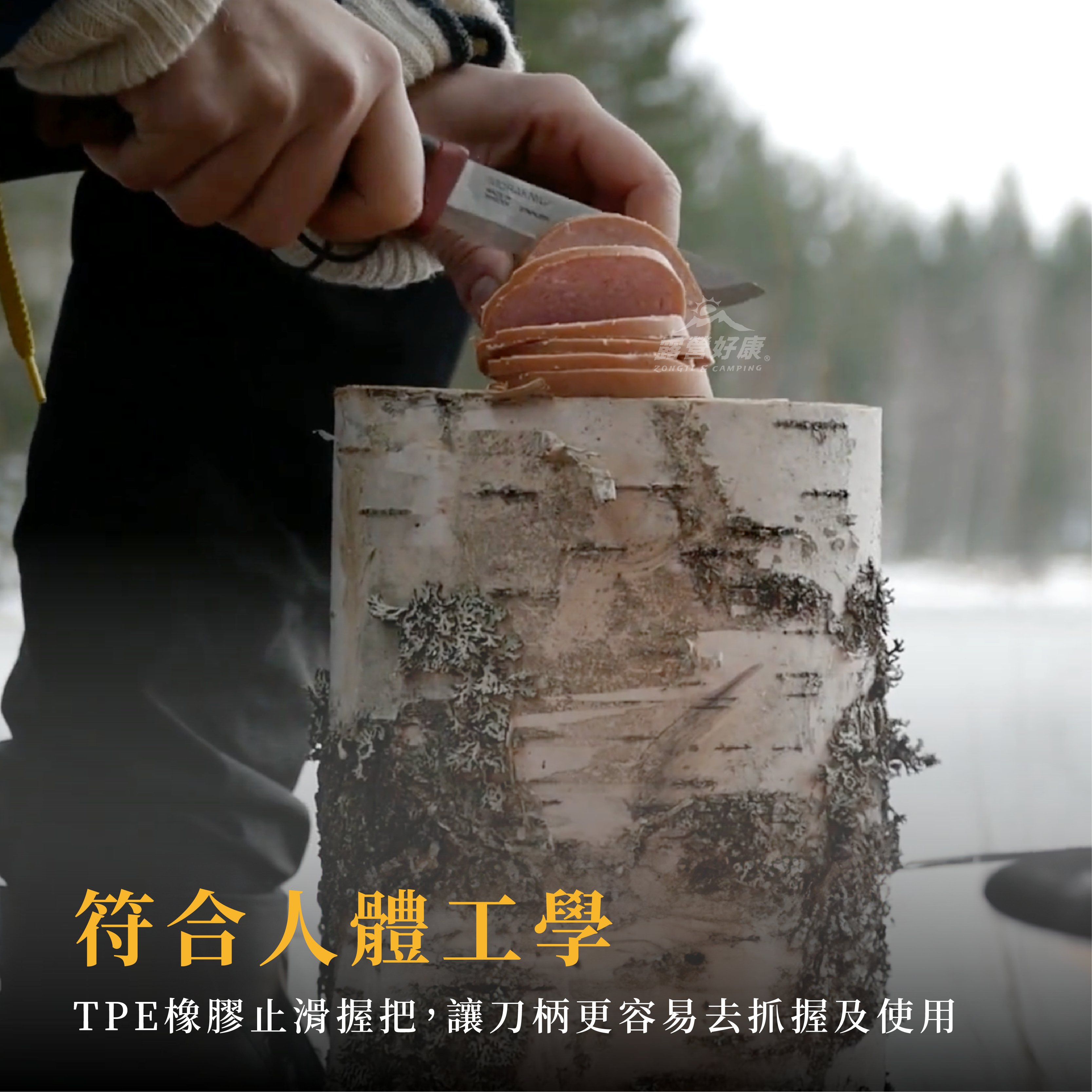 【MORAKNIV】 多功能不銹鋼直刀含打火石 Companion Spark (S) AF23