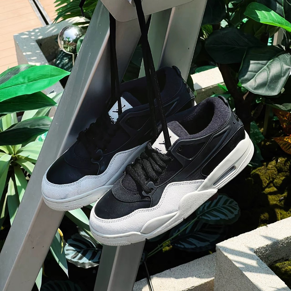 AIR JORDAN 4 RM BLACK LIGHT BONE 黑白 熊貓 骨白 AJ4 籃球鞋 復古休閒鞋 FQ7939-001