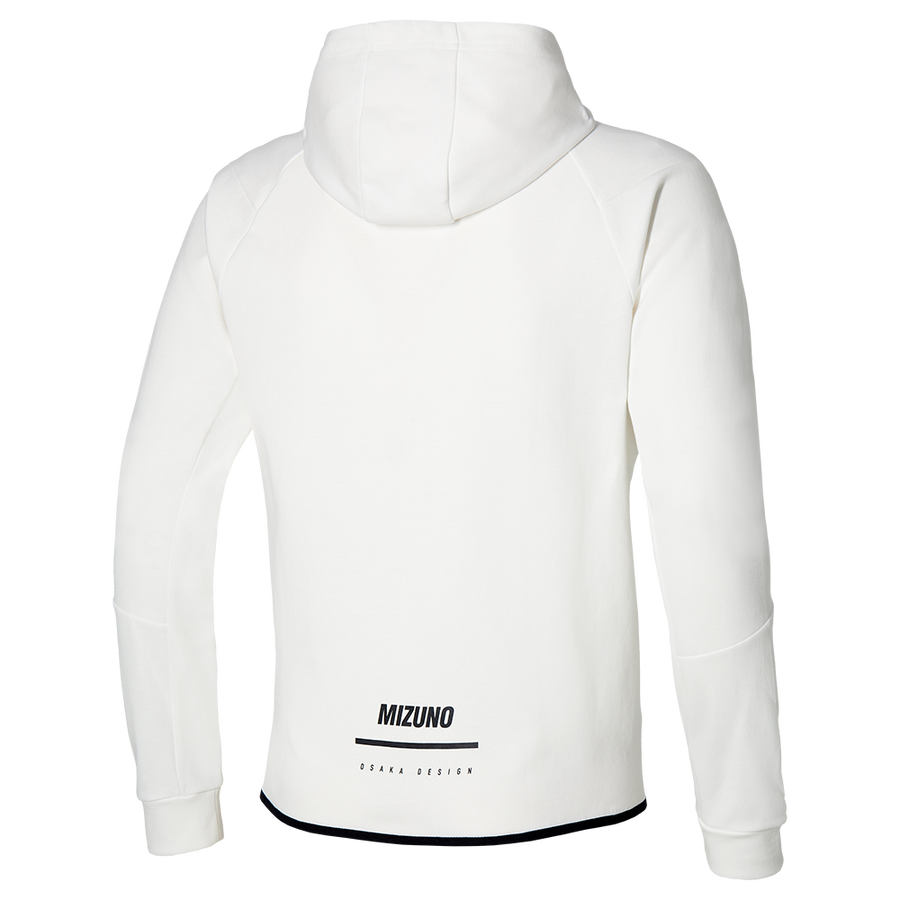 MIZUNO ATHLETICS RB SWEAT JACKET 男裝 運動外套 白色