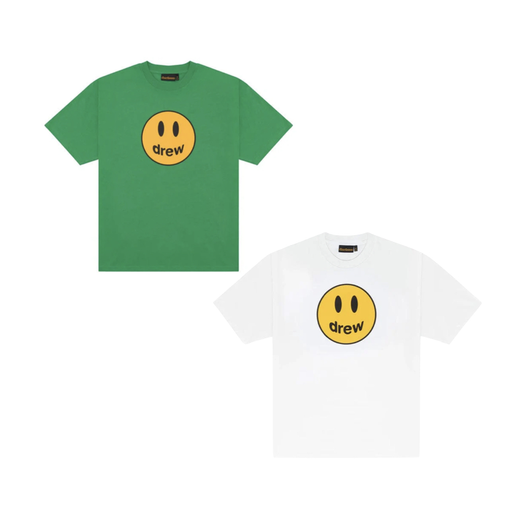 Drew House 24SS 綠色 / 白色 短袖 DH-HJ2121-MCGR DH-HJ2121-MCWH