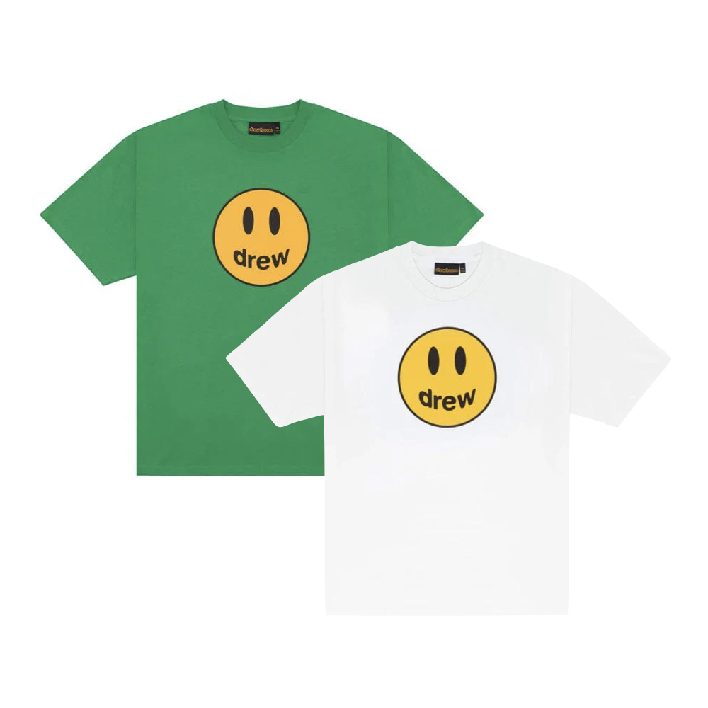 Drew House 24SS 綠色 / 白色 短袖 DH-HJ2121-MCGR DH-HJ2121-MCWH