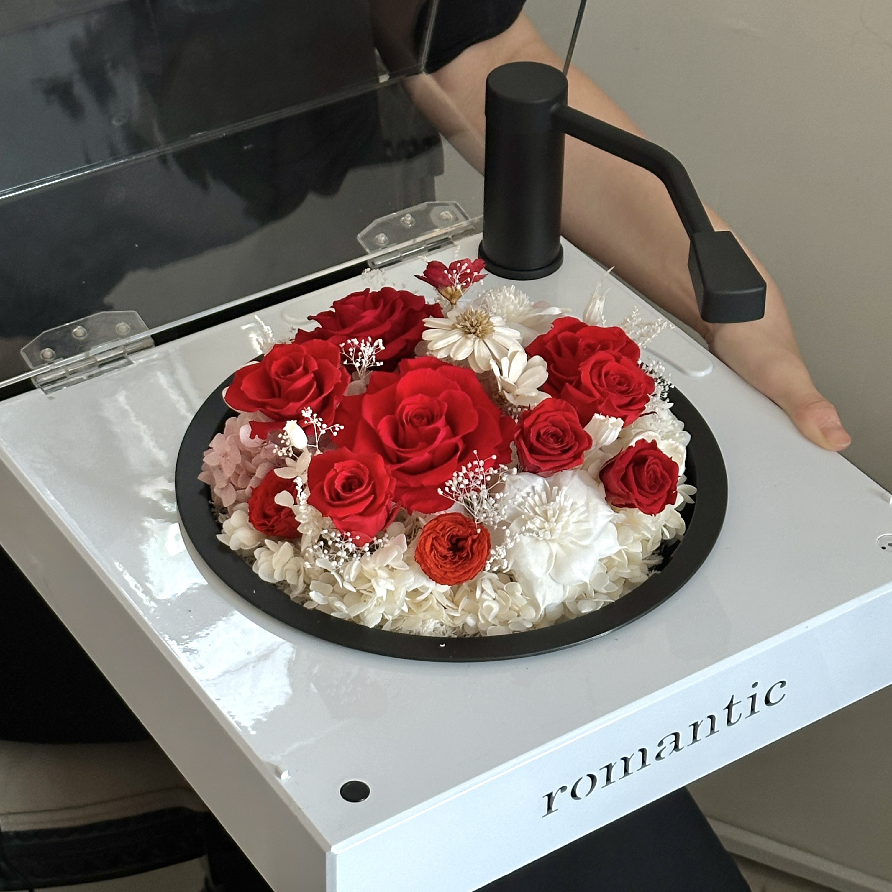 Voice ! 浪漫永生花留聲機 / 可錄音 / 可藍芽