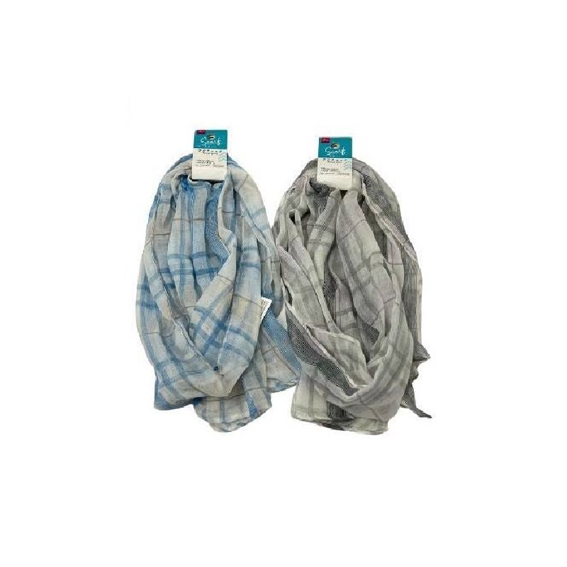 絲巾/格子130x30cm