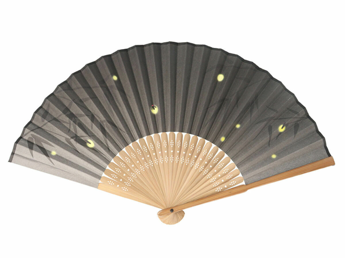 折扇/螢火蟲 23cm