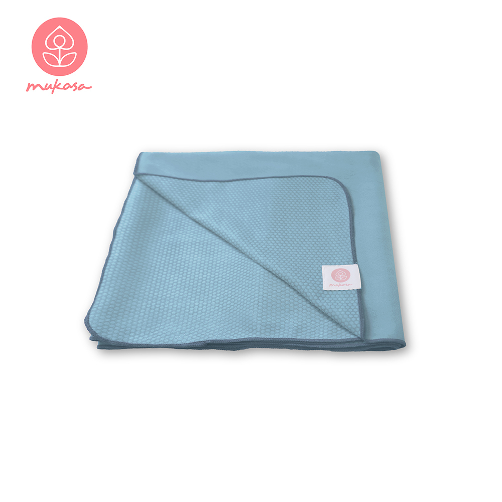 Mukasa  瑜珈鋪巾 - 千草藍 MUK-24182