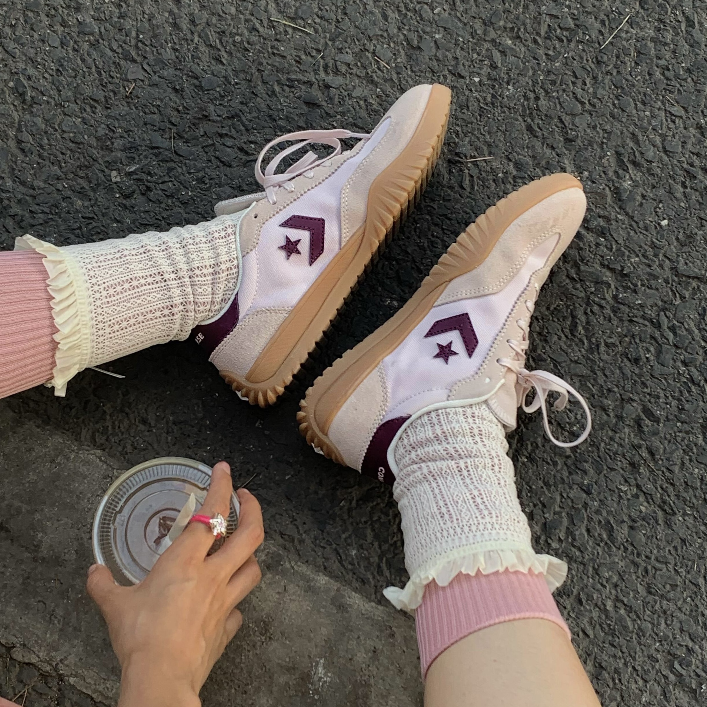 CONVERSE RUNSTAR TRAINER 德訓鞋 復古 流星鞋 腮紅粉 淡粉 男女鞋 A10450C / 預購