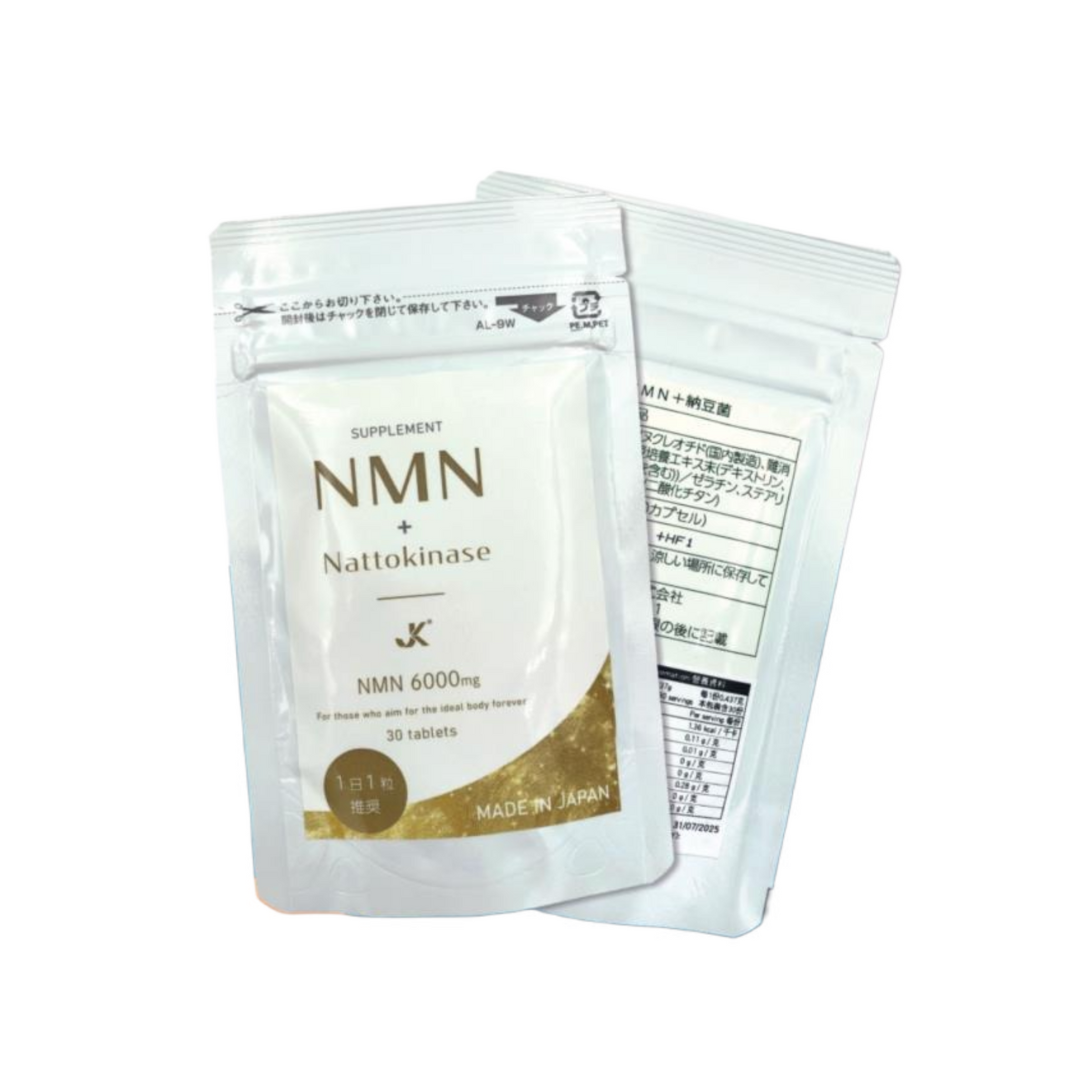 JK - NMN+納豆菌 6000mg 日本 高純 冷齡必備