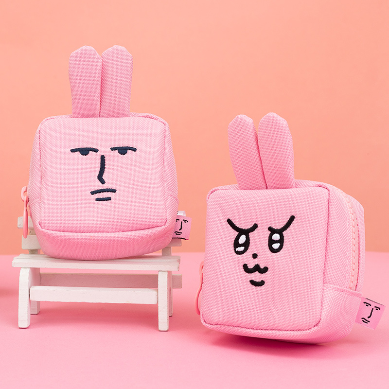 粉紅兔子造型零錢包 [共4款可選擇]