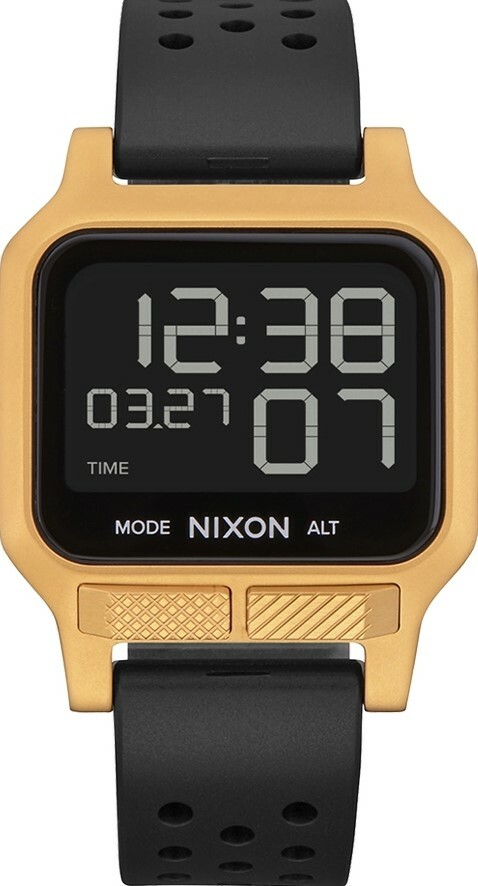 萬年鐘錶 - NIXON 尼克森 衝浪 THE HEAT 運動輕薄電子錶  A1320-513  錶徑39MM