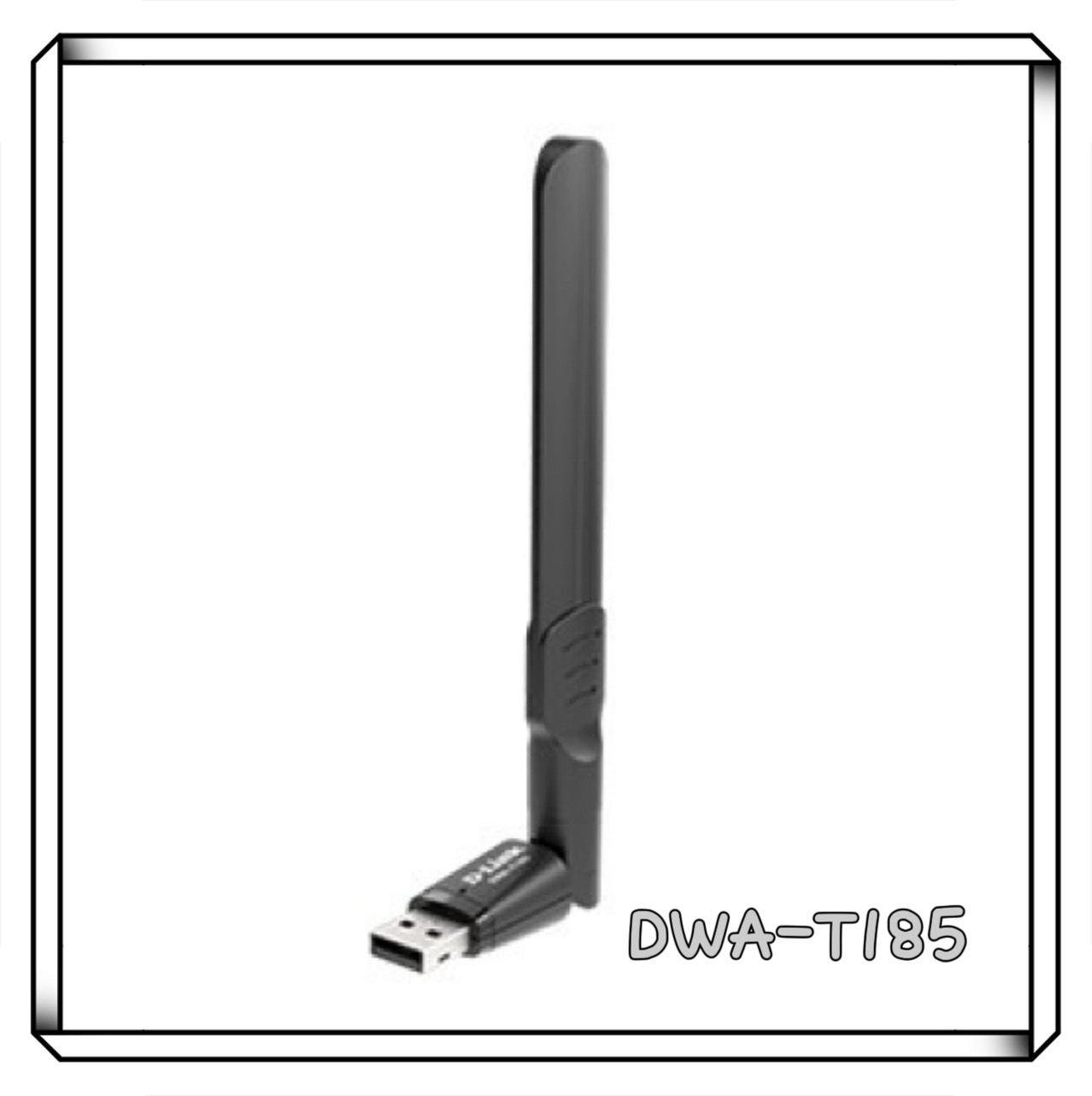 D-Link 友訊 DWA-T185 AC1200 雙頻 USB 3.0 無線網路卡