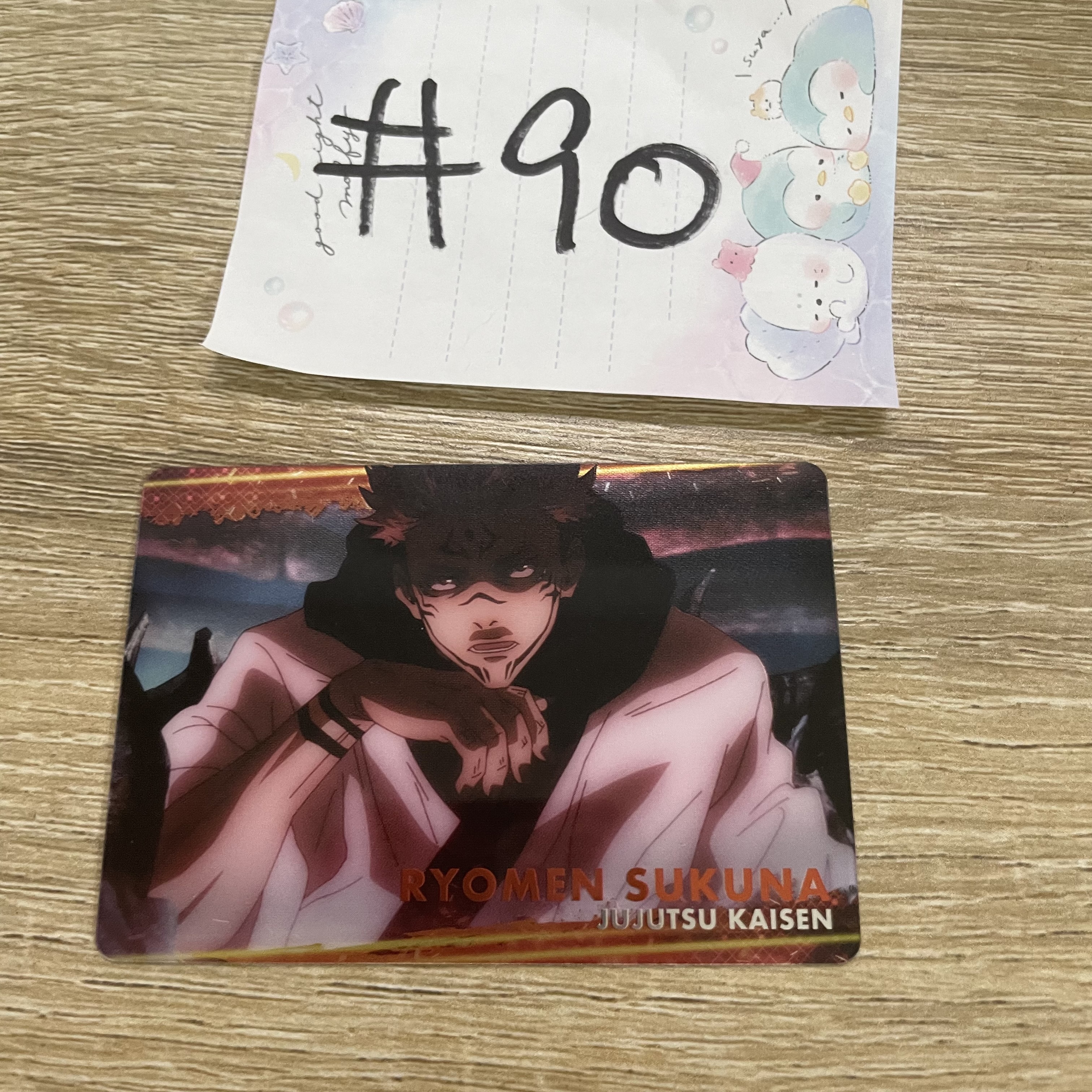 咒術迴戰   宿儺 小卡#90