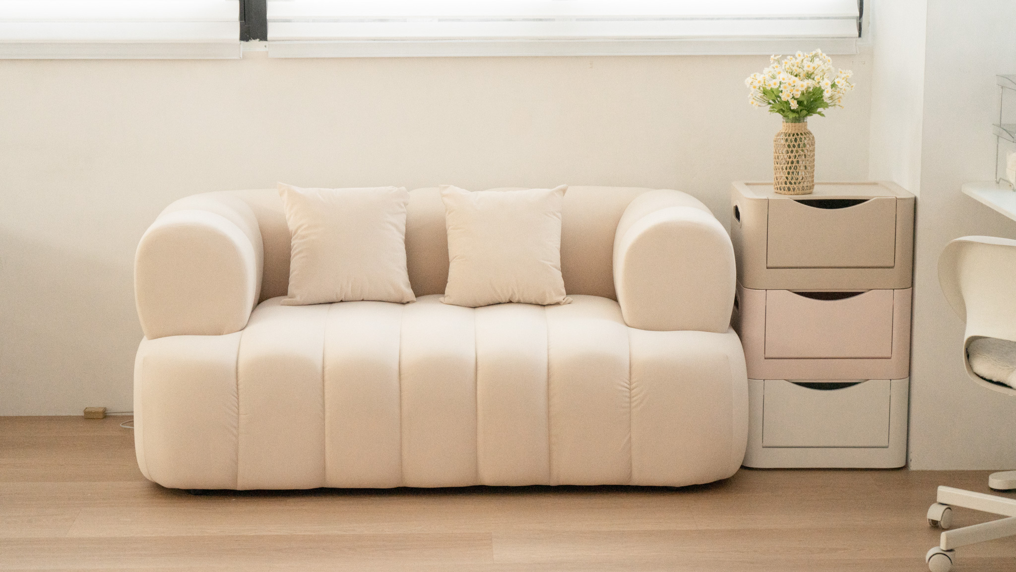 羊羔絨胖胖圈沙發椅(可訂製布樣款式)