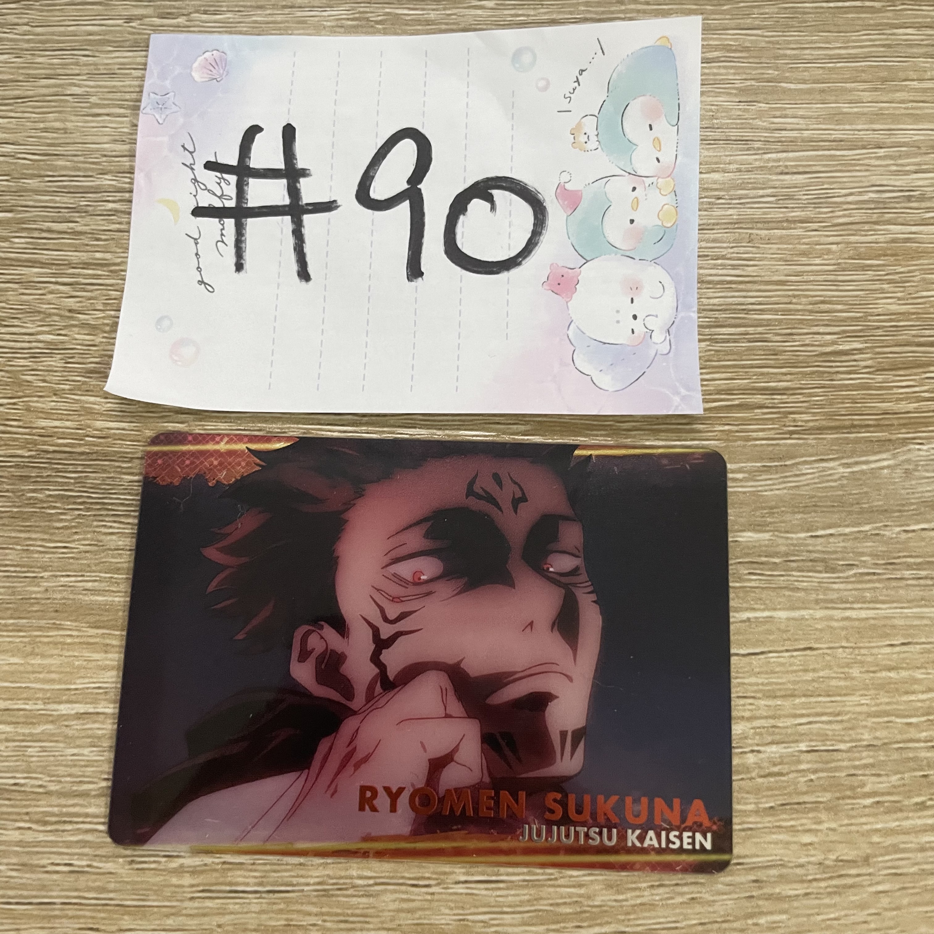 咒術迴戰   宿儺 小卡#90