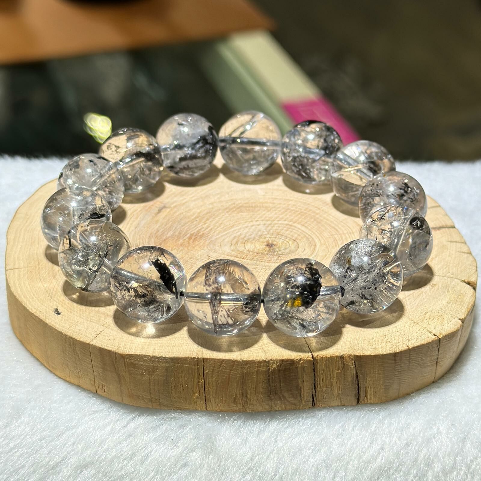 大m💫閃靈鑽手串 15.5 mm +/-