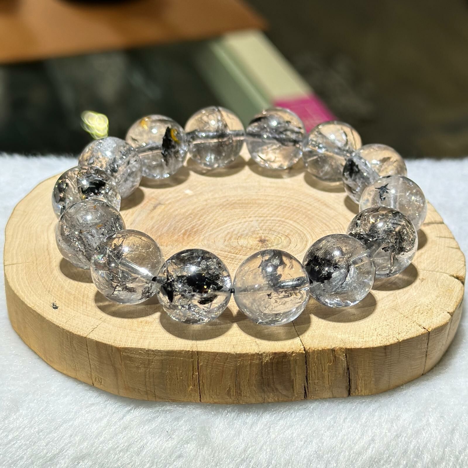 大m💫閃靈鑽手串 15.5 mm +/-