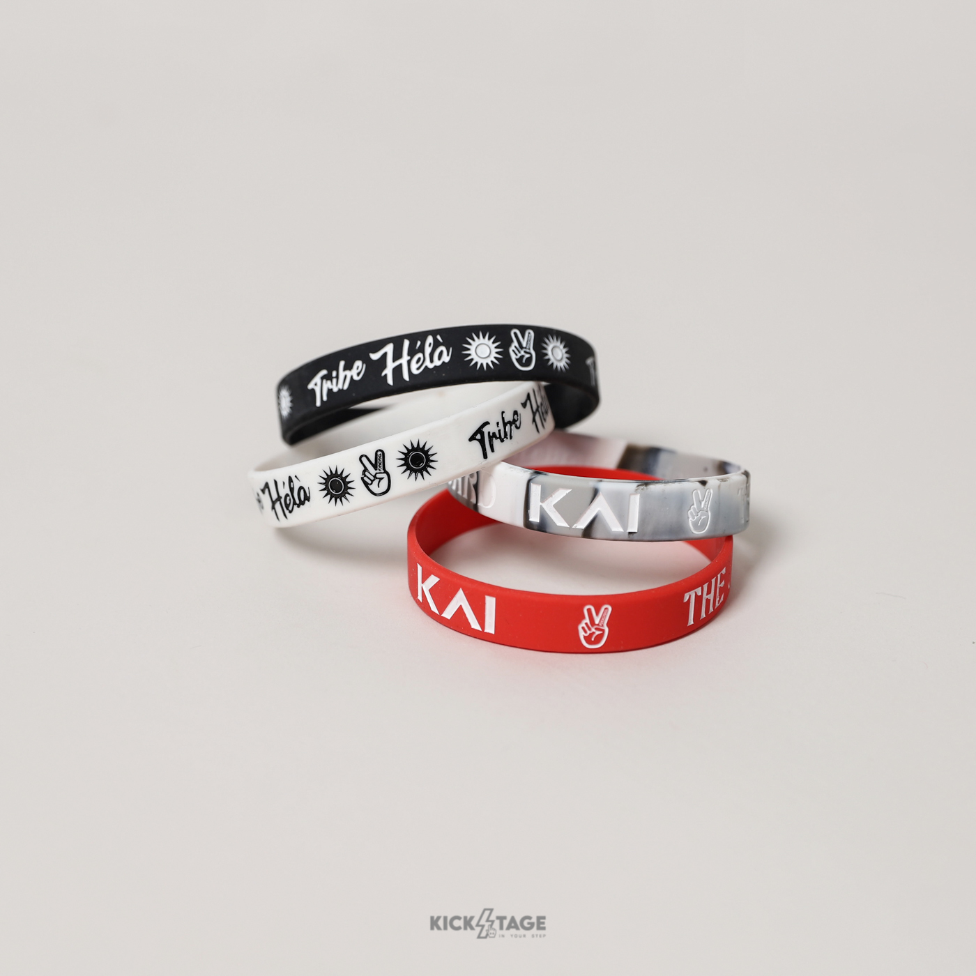 [售出無退換]一入 Deuce Brand Kaibands KAI Wristband 兩款 寬版 穿搭 籃球 矽膠 運動手環【DEXKAI00】Kyrie irving