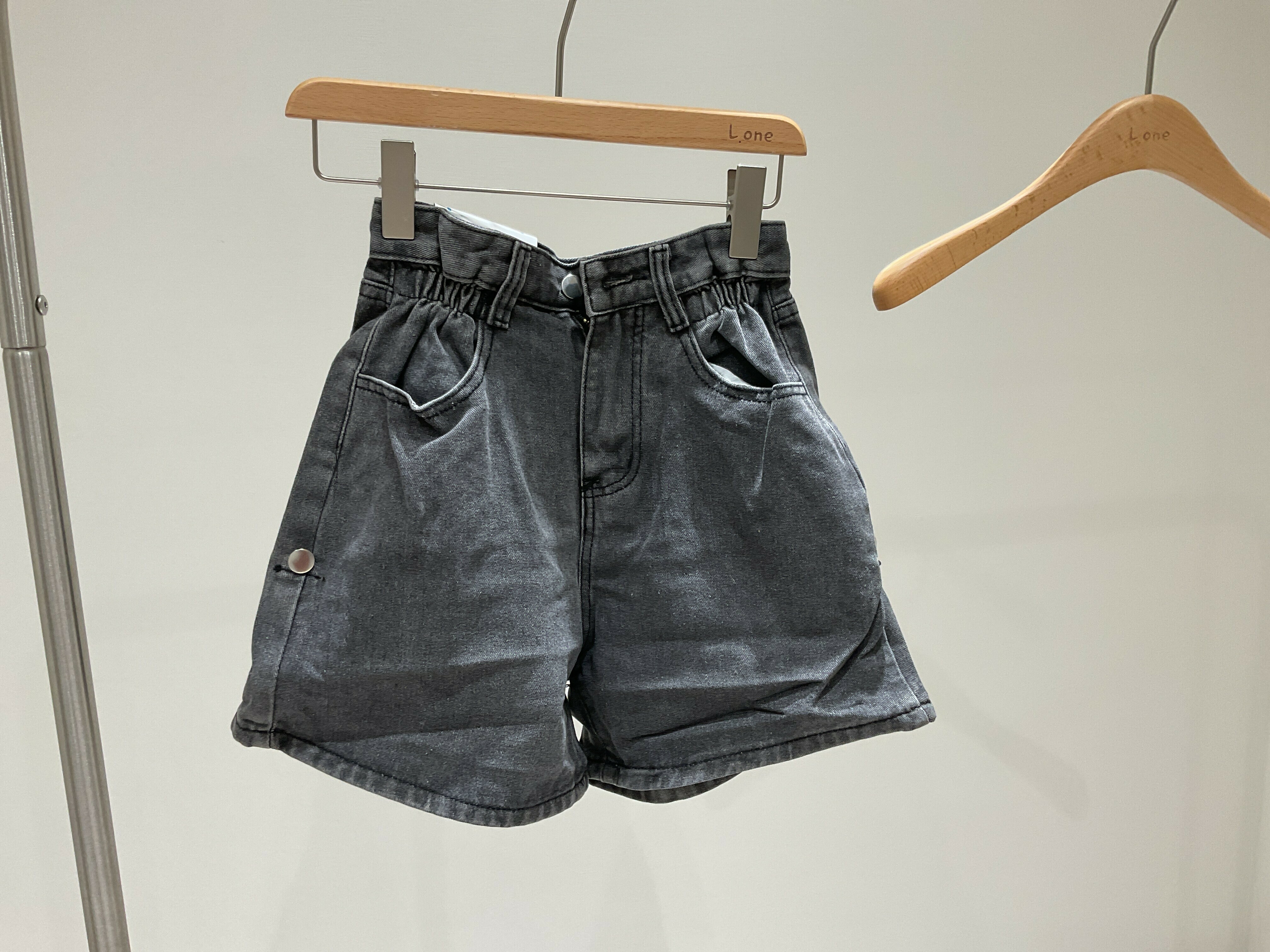 韓反折扣牛仔短褲