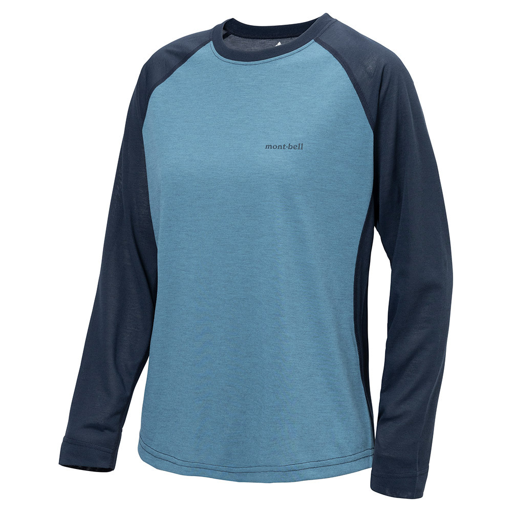 montbell: 快乾透氣 Wickron Raglan Long Sleeve T Women's