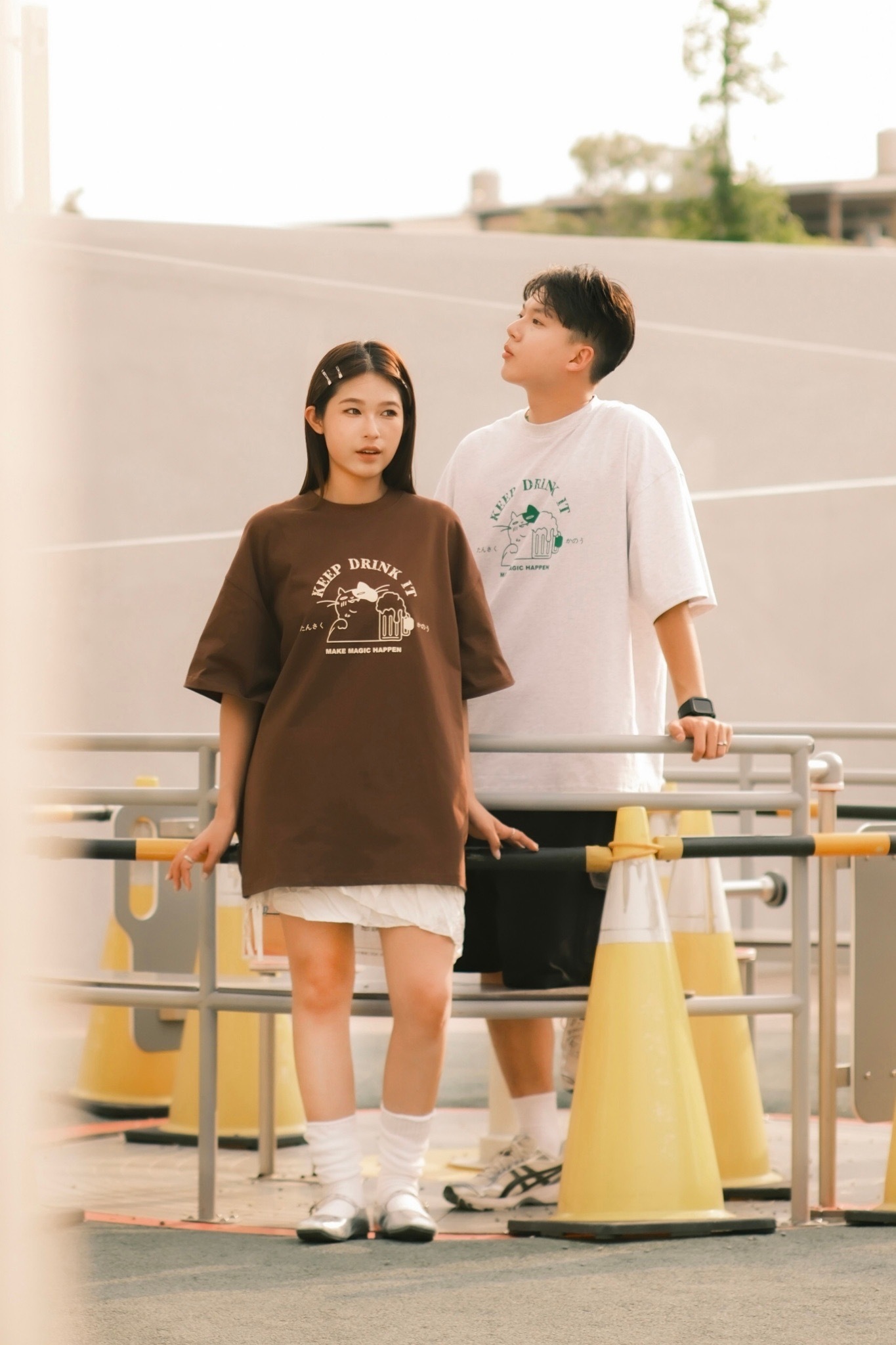 NICEDAY 服飾 QUEST DRUNK CAT TEE 酒精貓咪TEE