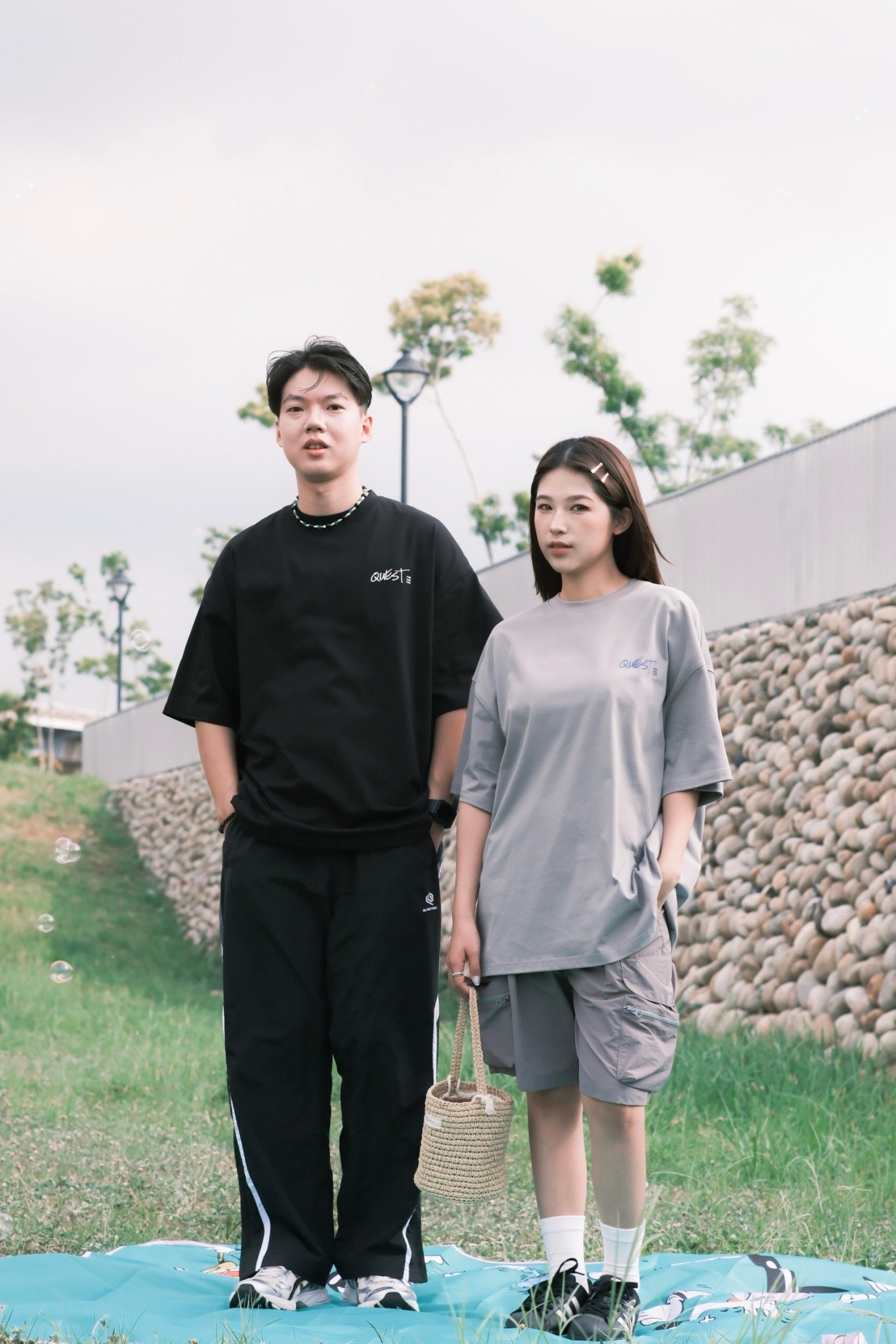 NICEDAY 服飾 QUEST Driving Cat TEE 賽車貓咪TEE