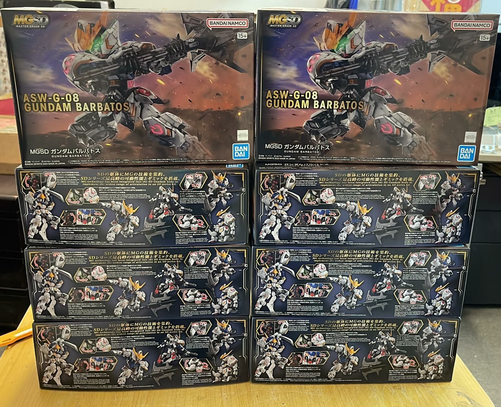 Bandai  MGSD 1/100 ASW-G-08 Gundam Barbatos Iron blooded Orphans 機動戰士 鐵血的孤兒 巴巴托斯 高達