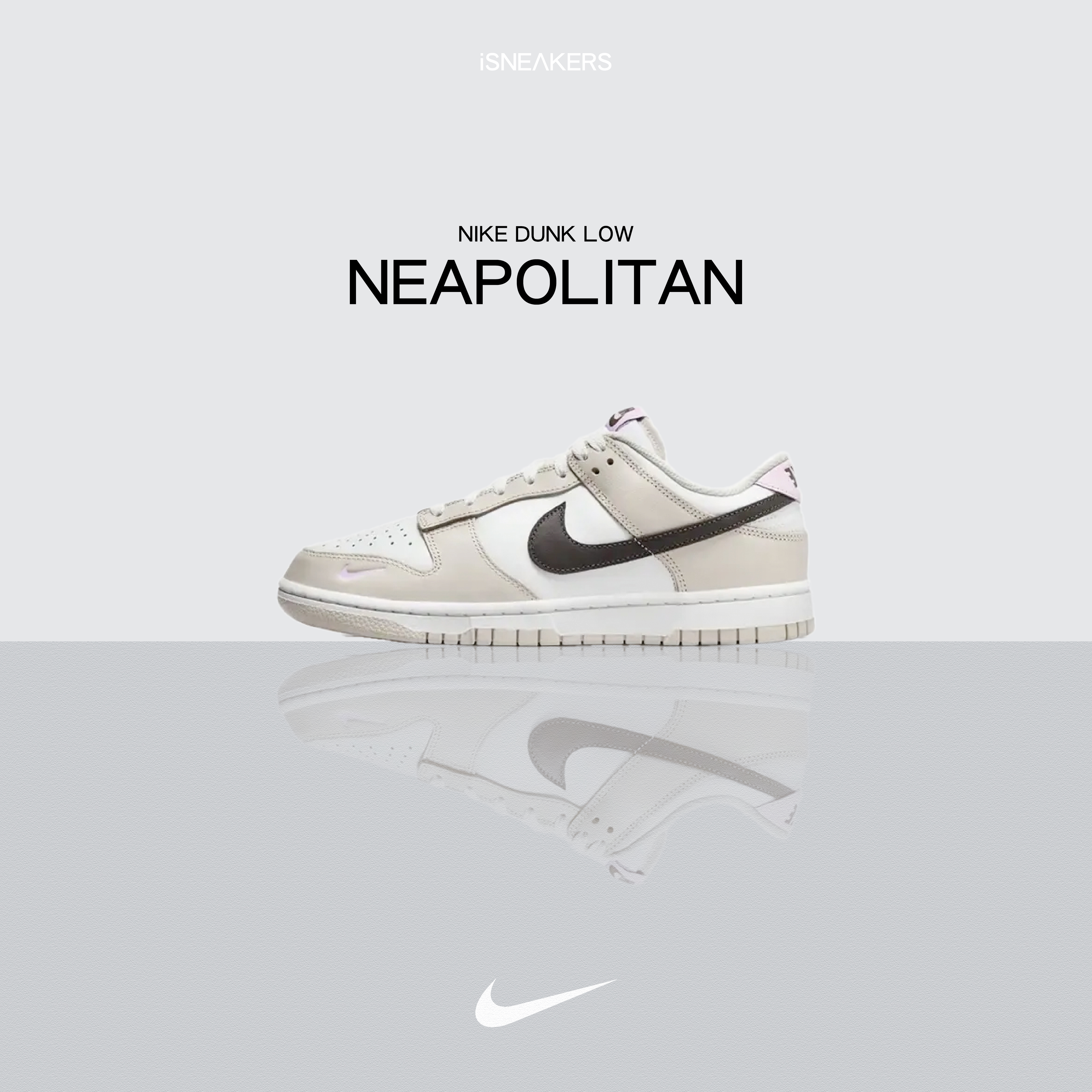 iSNEAKERS｜Nike Dunk Low "Neapolitan" 草莓奶茶 HF9990-100