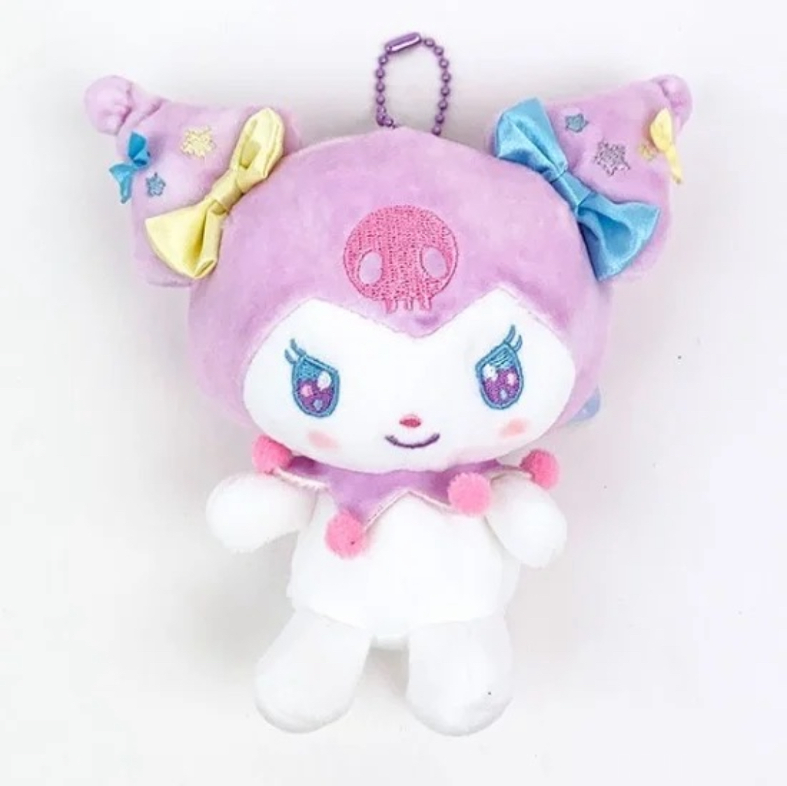 日本限定 三麗鷗 Sanrio 20週年  酷洛米 Kuromi 15cm 毛絨娃娃吊飾