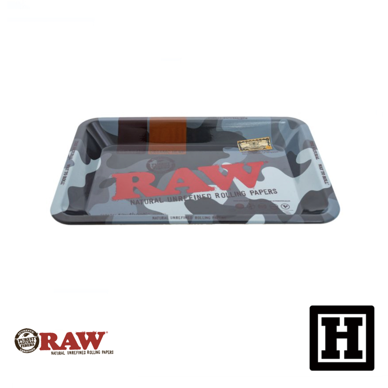 RAW Tray Camo Mini 金屬捲菸盤 (XS)