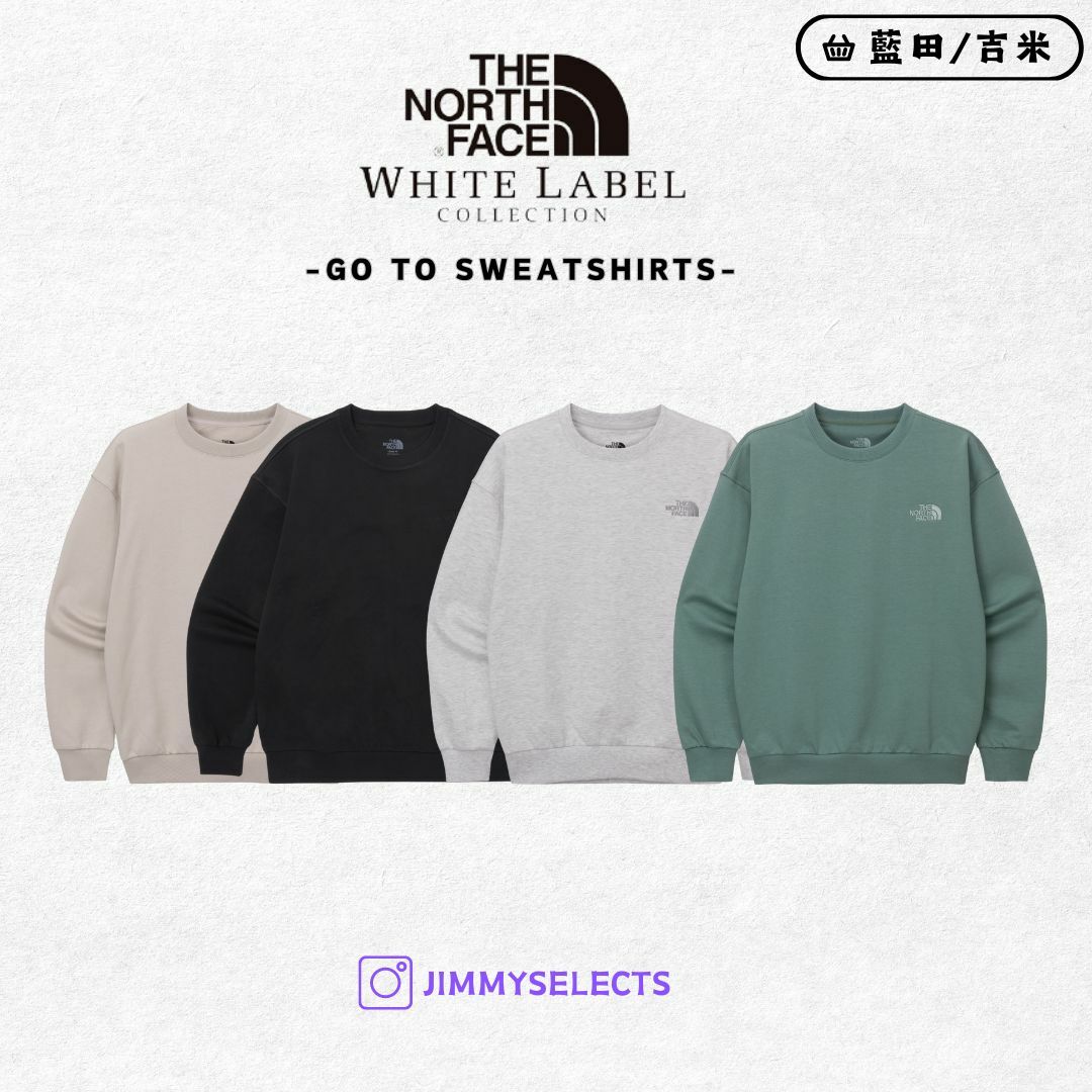【代購】THE NORTH FACE 北臉 白標 GO TO SWEATSHIRTS 長袖 衛衣 NM5MQ54