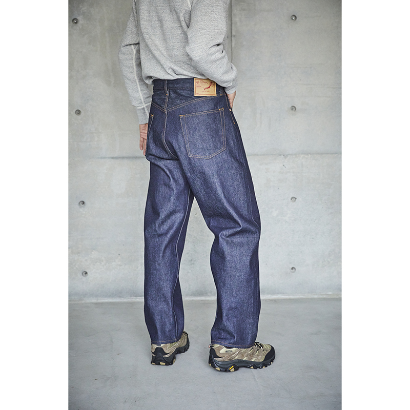 orSlow 101 Dad's Fit Denim Pants One Wash (Unisex)