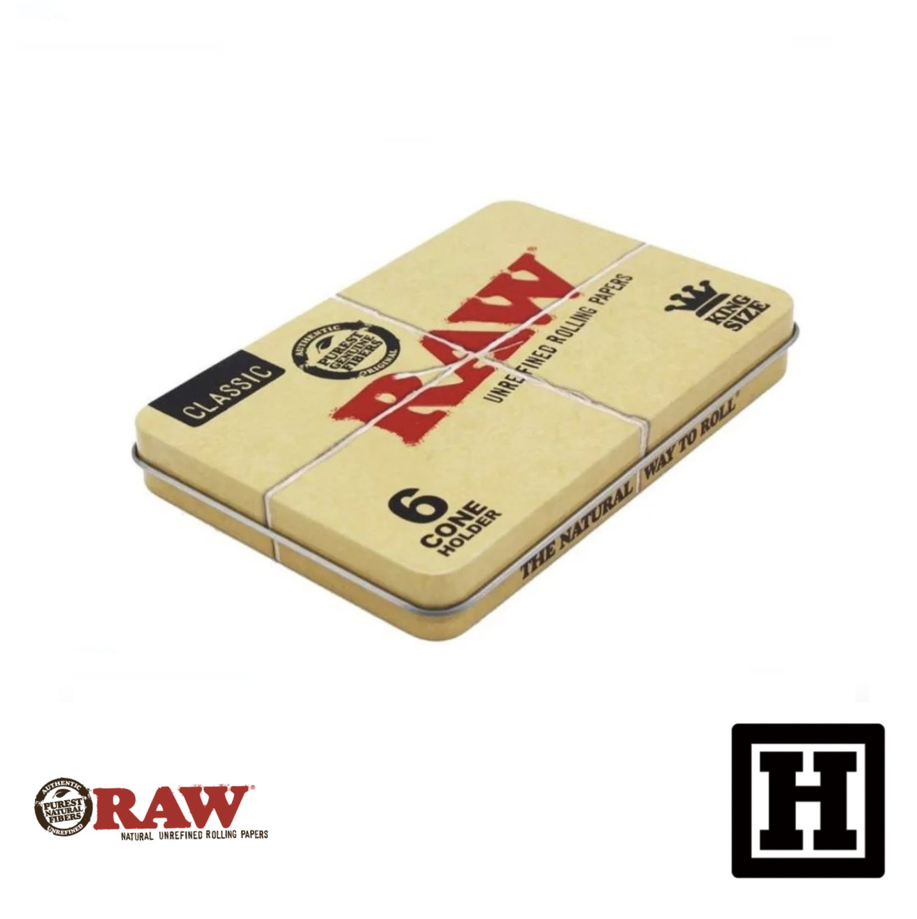 RAW Tin Cone 手捲菸 收納鐵盒