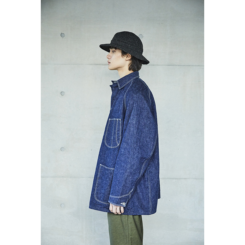 orSlow 1940’S COVERALL エクリュ サイズ3 40's WWII Denim Coverall (Loose Fit) - Ecru – Standard & Strange