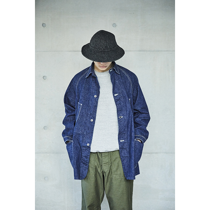 orSlow 40'S WWII Denim Coverall One Wash - Loose Fit orSlow 40'S WWII Denim Coverall One Wash - Loose Fit