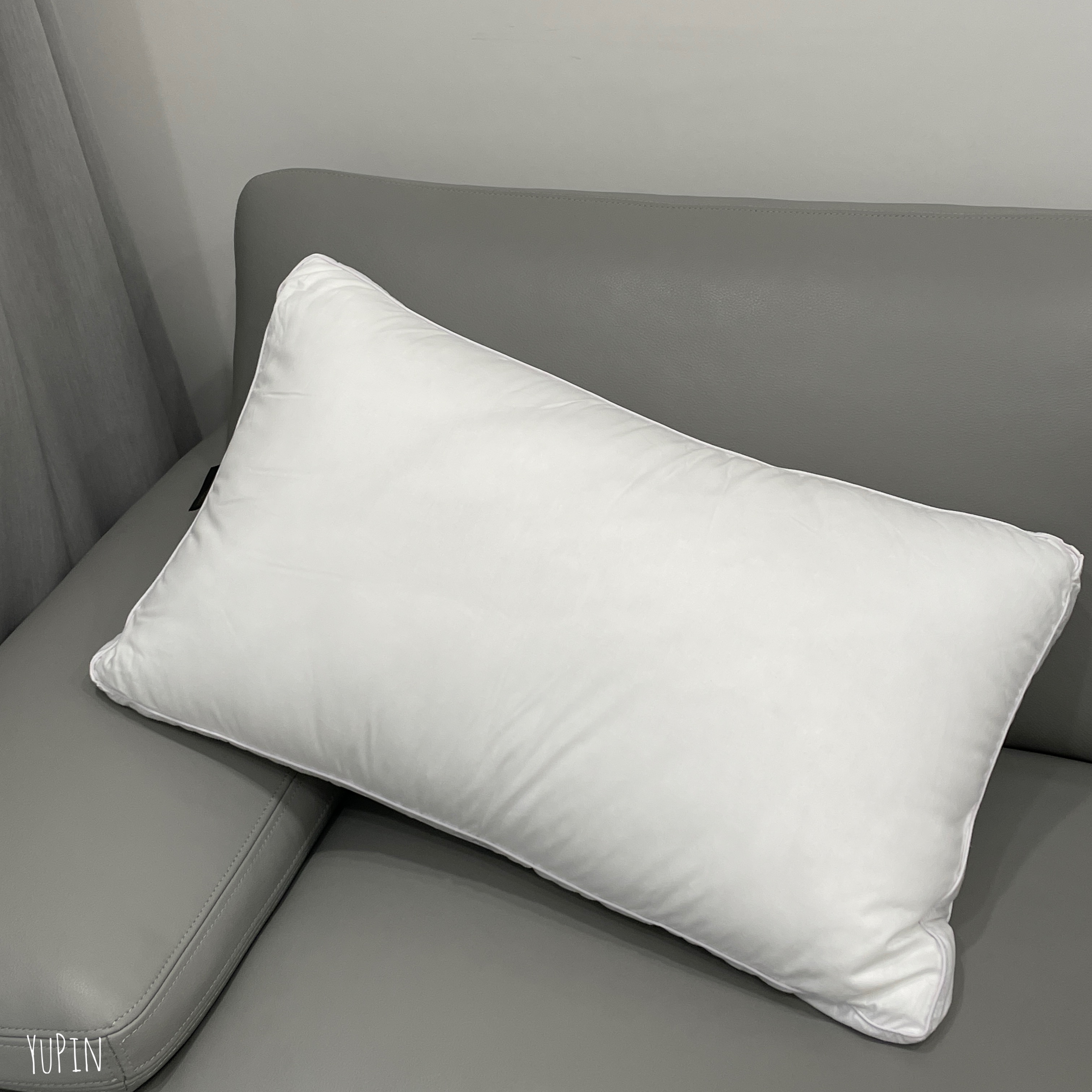 立體白絲絨飯店枕