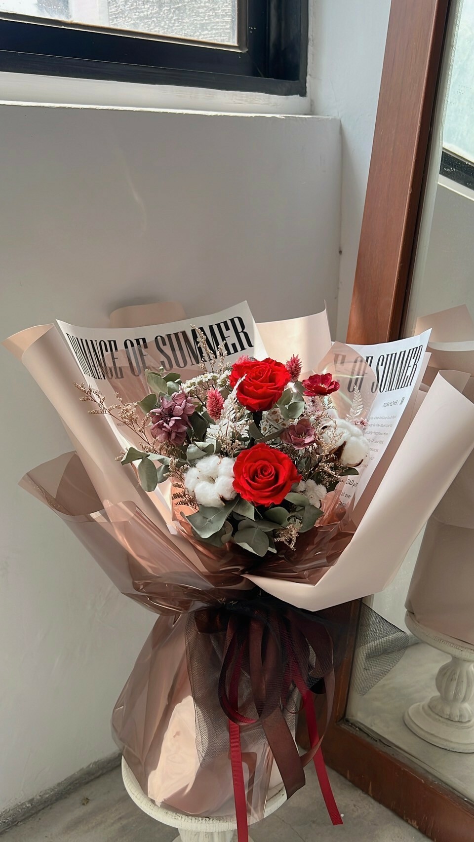可站立式永生花束-玫瑰予你 TO YOU