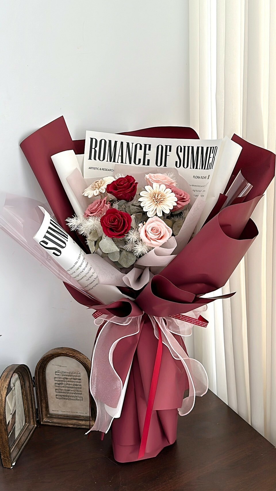 永生花束-花語瑰園