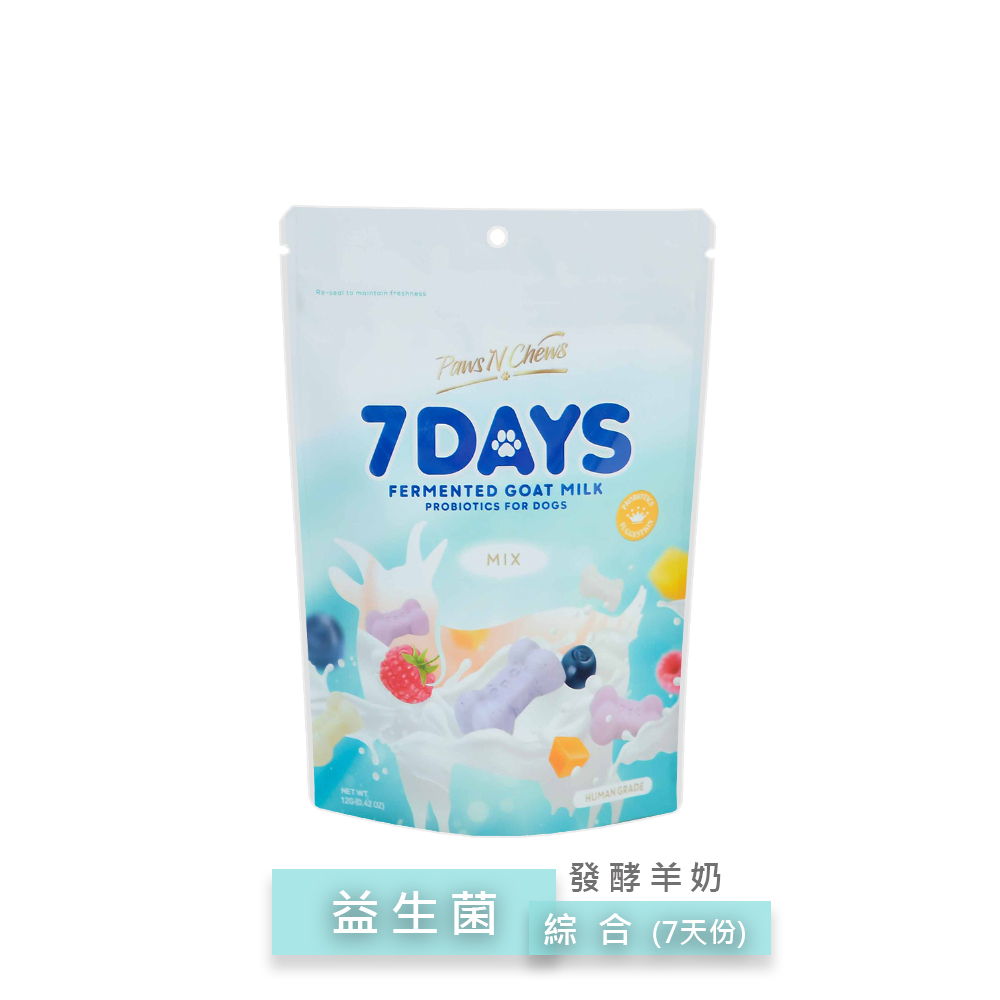 1入。韓國普恩啾 發酵羊奶凍乾益生菌_綜合12g (7天份)