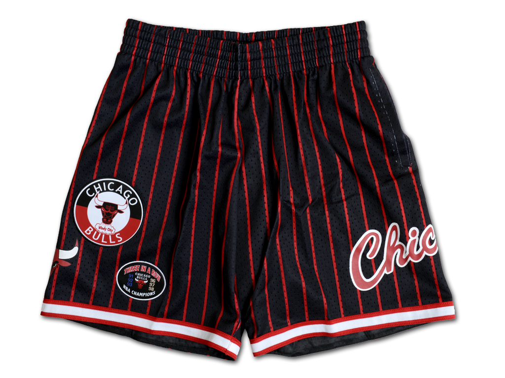 Mitchell & Ness 芝加哥公牛隊 City Collection 網眼 球褲
