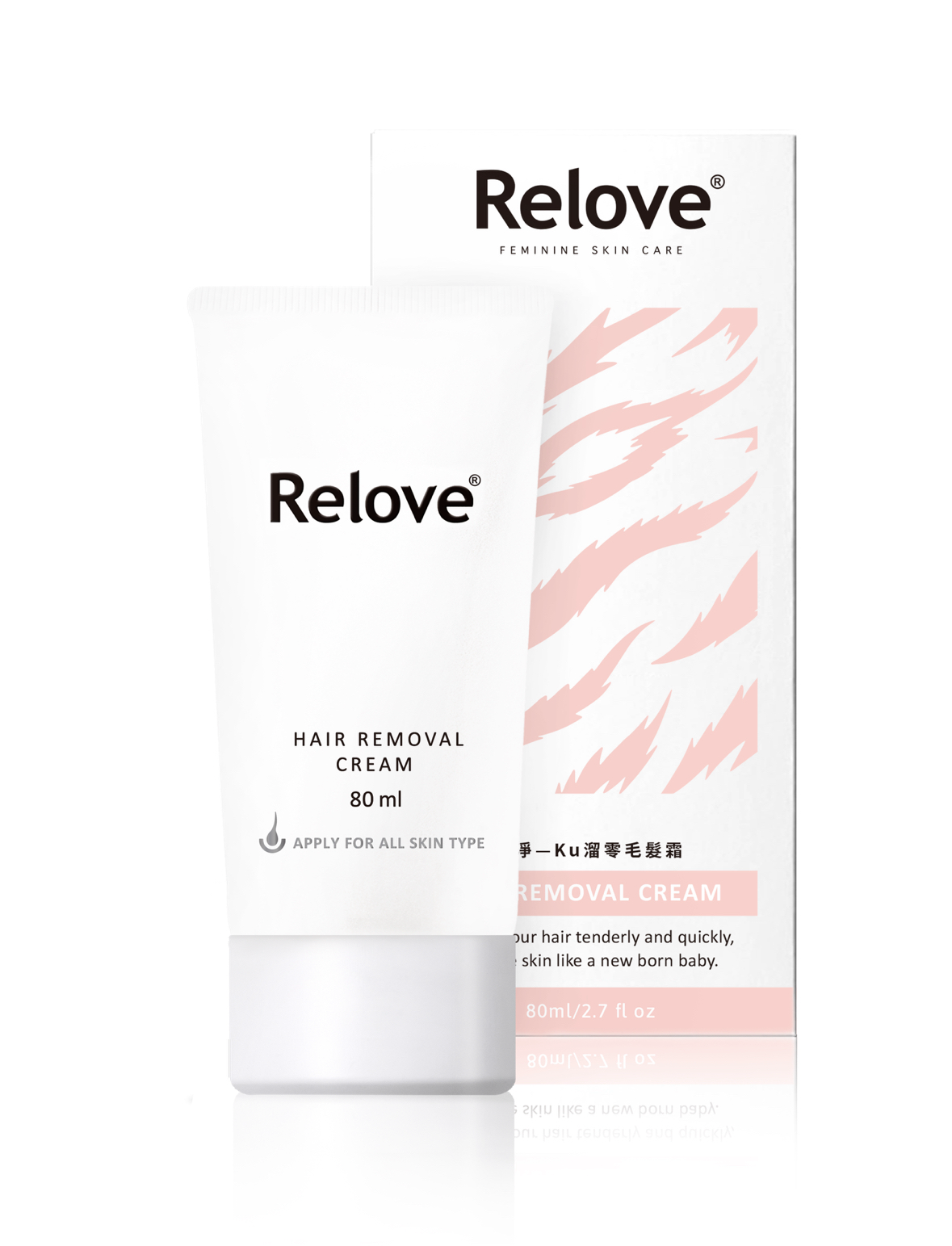 【5週年會員優惠價】 Relove 脫毛保濕護理組合Removal Set